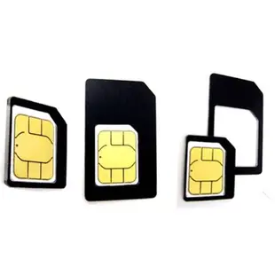 iPhone Nano/ Micro Sim 轉接卡組(3合1含卡針)白色款