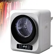 850W Mini Dryer Machine, 4KG Portable Clothes Dryer, LED Touch Control Panel, 6 Drying Modes, for Laundry, Apartment, Dorm, RV