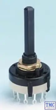 GM521 Gaugemaster Rotary Switch - 3 Pole 4 Way (Break before Make contacts)