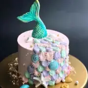 Large Mermaid Tail Silicon Mould Chocolate Fondant Paste Cupcake Topper Craft