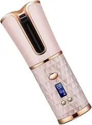 1pc Wireless Hair Curler Portable Hair Styling Tool Unbound Cordless Auto Curler Rollers Hairstyle Tool Curlers Hair Curling Iron Cordless Curling Iron Curling Tool Usb Alloy