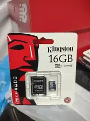 Brand New Kingston SanDisk microSDHC 16GB, Class 10 10MB/s + Freebies