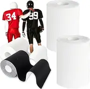2 Rolls Turf Tape Football, Extra Wide Waterproof Turf Tape for Arms Football Ultra Sticky Athletic Sports Tape Wrap for Exercises Gymnastics to Prevent Turf Burn