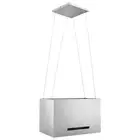 Hanging Island Range Hood Touch Sensor Lcd 55 Cm Stainless Steel silver,stainles