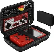 Linkidea Handheld Game Console Carrying Case, Protective Travel Retro Mini Game Player Box for Charging Cable, Earpods, Batteries and Accessories