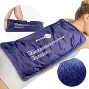 Extra Large Gel Flexible Ice Packs for Injuries Reusable, 11”x 20”Cold Pack Wrap for Knee Leg Neck Shoulder Hip Back Pain Relief, Cold Compress Therapy for Swelling, Bruises, Surgery