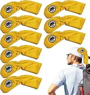 Golf Iron Head Cover | Golf Headcovers 9X,Number Alphabet Design Golf Equipment, Sports Fan Club in All Weather Conditions for All Brands Driver