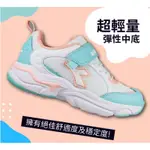 DIADORA 女童 DA11130/後 超寬楦 魔鬼氈輕量透氣 吸震減壓 抗菌除臭鞋墊 足弓支撐 耐磨防滑 中童運動鞋