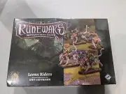 Runewars Miniatures Game: LE Leonx Riders, Fantasy Flight Games, NEW!