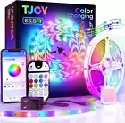 65.6Ft Kids Bluetooth LED Strip Lights, Music Sync Tape Lighting RGB Color Chang