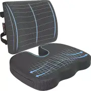 Chair Cushion/Seat Cushion for Office, Lumbar Support for Chair, Car, Back Suppo