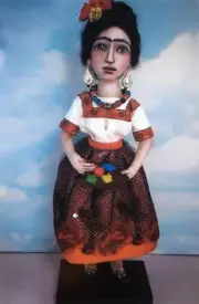 Cloth Folk Art Doll Pattern "Frieda" By Susan Barmore