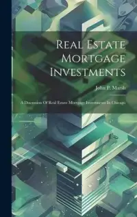 在飛比找博客來優惠-Real Estate Mortgage Investmen