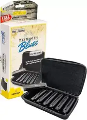 Hohner Piedmont Blues - 7 Harmonicas w) Case / PBH7
