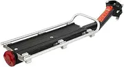 Phefop Rack, Luggage Carrier, Cargo Rack, Rear, Heavy Duty, High Visibility, Safe, Adjustable, Aluminum Alloy Material, Luggage Shelf