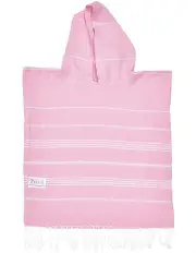 [Tolu] Hooded Beach Towel in Baby Pink