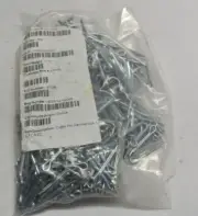 Cotter Pin Hammerlock 1/8" x 1" Carbon Steel Zinc Clear ASME B18.8.1 500 Piece
