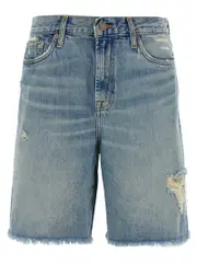 [7 For All Mankind] 7 For All Mankind-Lola Bermuda E Short Celeste-Donna 26