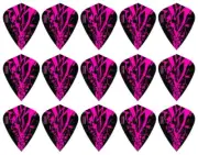 5 New Sets Harrows Rapide X Kite Dart Flights – Ships w/ Tracking - Pink