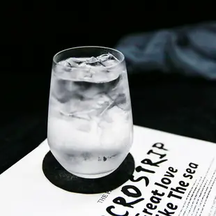壹銘 日式超薄玻璃水杯 冰拿鐵冰滴冷萃咖啡杯家用果汁檸檬水杯