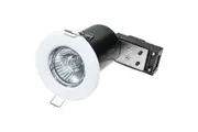 Powermaster Fixed Fire Rated Downlight (White) (One Size)