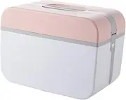 NULYLU Emergency Medicine Case Handle Sturdy First Aid Kit Storage Box Multi-functional Medicine Box