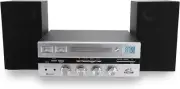 VDTS-4450 Milwaukee 50 Watt Desktop CD Stereo System with Bluetooth, Square VU M