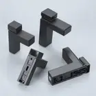 1/4Pcs Glass Shelf Bracket S/L Cupboard Bookcase Cabinet Clamp Strong Stability