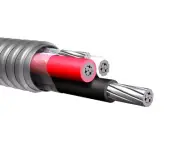 150' 1/3 With Ground Aluminum Conductor Metal Clad Cable 600V