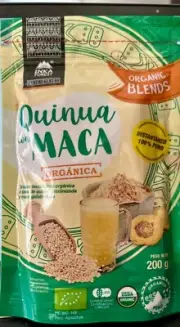 Blend quinoa with matcha Organic