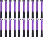 Cable Tie down Straps, Reusable Nylon Hook and Loop Fastening Straps, Securing S