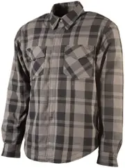 Trilobite Timber 2.0 Motorcycle Shirt, grey, Size M for Men