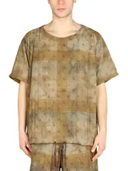 [Needles] Needles-Boxy Fit T-Shirt-Uomo M