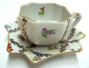 Porcelain Tea Cup w/ Plate