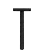 New Henson Shaving Al13 Closed Comb Safety Razor - Jet Black