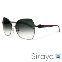 在飛比找momo購物網優惠-【Siraya】『百搭高雅』太陽眼鏡 金屬框 大框 德國蔡司
