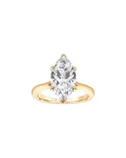 14K 4.00 ct. tw. Lab-Grown Diamond Solitaire Ring