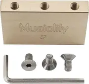 Musiclily Ultra Full Solid Brass Block for Electric Guitar Floyd Rose Locking Tremolo Bridge, 37mm