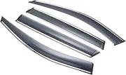 STIDPFZX Car Window Deflectors Rain Shield Compatible for Hyundai IX35 2018-2020 Car Wind Deflector Guard Vent Sun Visor Cover Styling Accessories
