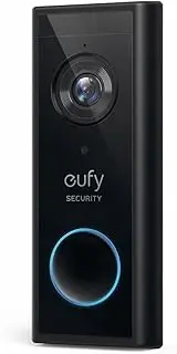 [Eufy] Security, Wireless Video Doorbell Add-on with 2K Resolution Video, Easy Self-Installation, Enhanced Home Security, Cost-Effective, Compatible with HomeBase 1, 2, 3, E