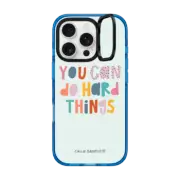 iPhone 16 Pro Impact Ring Stand Case MagSafe Compatible You Can Do Hard Things