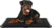 Chew Proof Dog Crate Bed with Aluminum Frame Edge, Armored Padded Dog Mat Indest