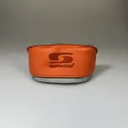 Sunwise Glasses Sunglasses PU Leather Case. Orange And Grey