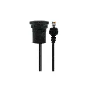 GME IP67 Microphone Extension Lead 2M With Panel Mount LE119 - Suit XRS-390C