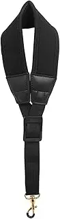 Adjustable Saxophone Neck Strap Nylon Sax Strap Metal Hook for Tenor/Soprano/Alto Saxophones Clarinet
