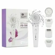 5-in-1 Facial Advanced Cleansing System Massager Epilator Shaver Callus Remover