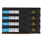 Crucial 4x 16GB 1RX8 PC4-2133P DDR4 17000MHz CL15 UDIMM Desktop Memory RAM NEW#