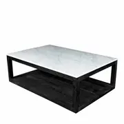 Verona Marble Coffee Table Black