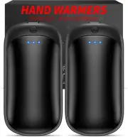 2 Pack Hand Warmers Rechargeable Portable Reusable USB 2 BNWT