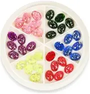 6 Colors Fragments Texture Charm Natural Sea Shell 3D Nail Art Decoration Nail Sequins DIY Nail Art Jewelry Nail Rhinestones /329(6)